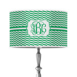 Zig Zag 12" Drum Lamp Shade - Poly-film (Personalized)