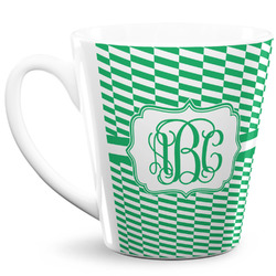 Zig Zag 12 Oz Latte Mug (Personalized)