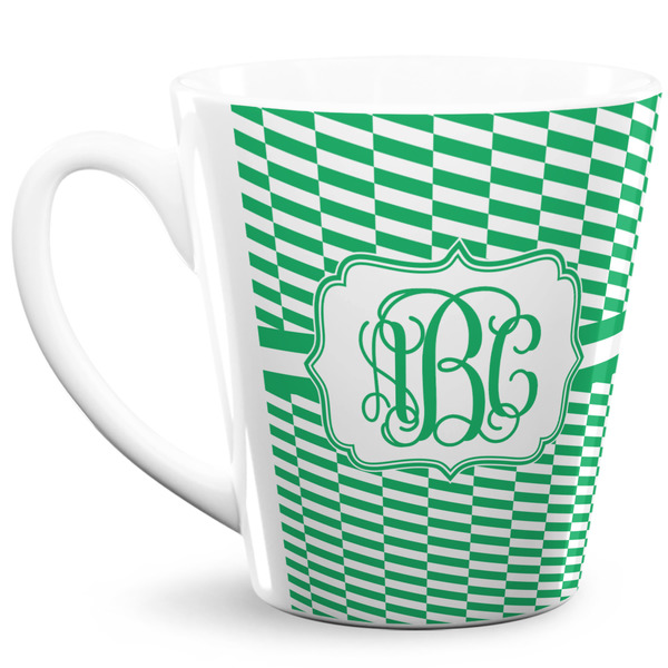 Custom Zig Zag 12 Oz Latte Mug (Personalized)