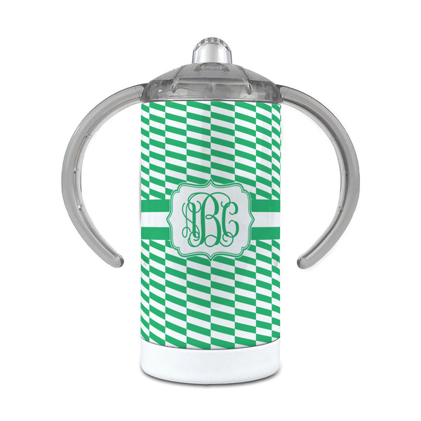 Custom Zig Zag 12 oz Stainless Steel Sippy Cup (Personalized)