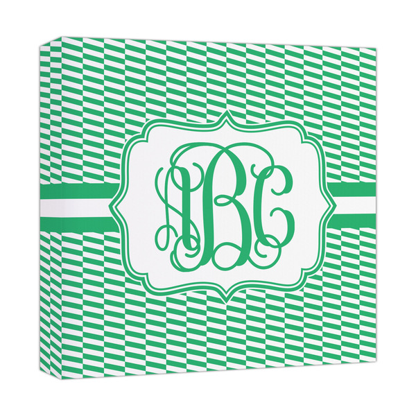 Custom Zig Zag Canvas Print - 12x12 (Personalized)