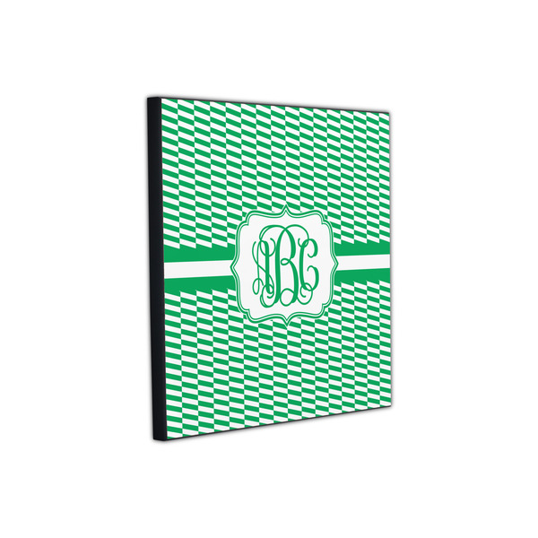 Zig Zag 12x12 Wood Print - Angle View