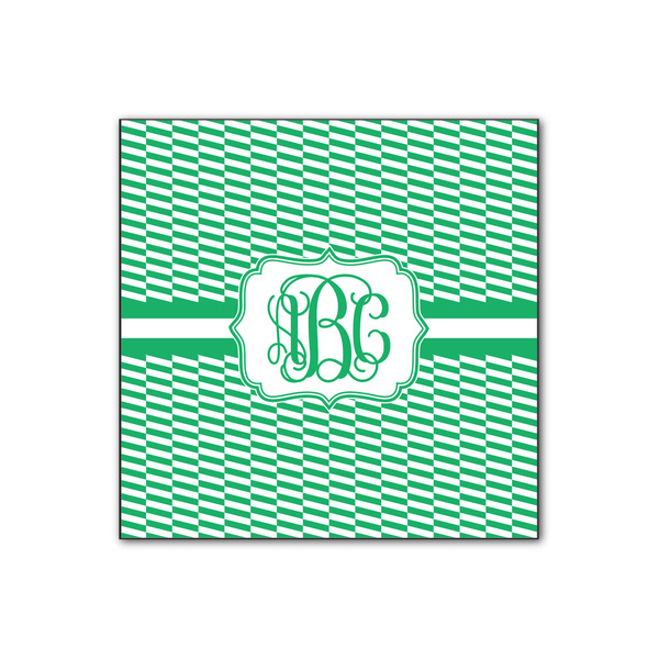 Custom Zig Zag Wood Print - 12x12 (Personalized)
