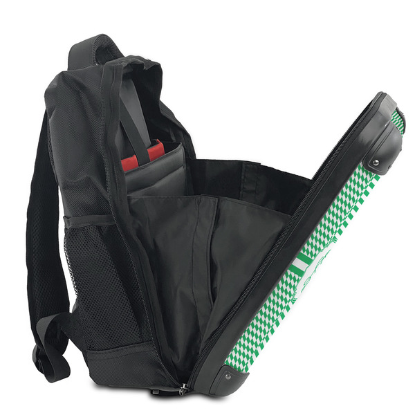 Zig Zag 15" Backpack - SIDE OPEN