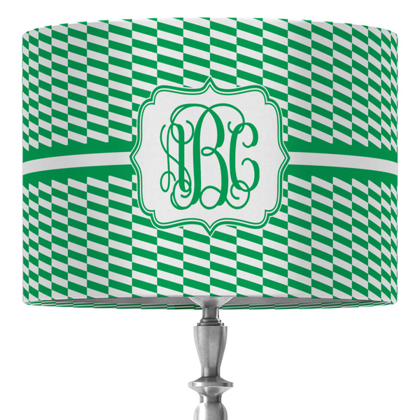 Custom Zig Zag 16" Drum Lamp Shade - Fabric (Personalized)