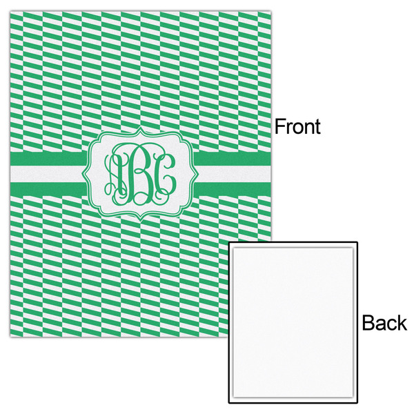 Zig Zag 16x20 - Matte Poster - Front & Back