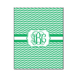 Zig Zag Wood Print - 16x20 (Personalized)