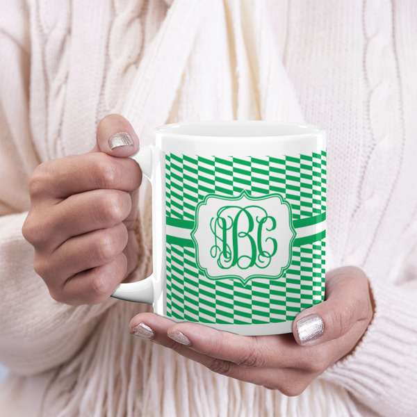 Zig Zag 20oz Coffee Mug - LIFESTYLE