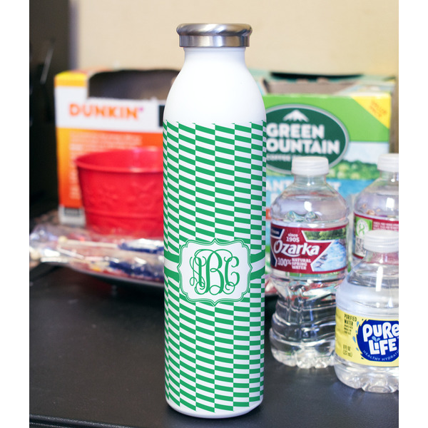 Zig Zag 20oz Water Bottles - Full Print - In Context