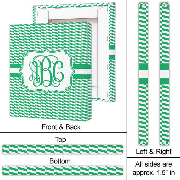 Zig Zag 20x24 - Canvas Print - Approval