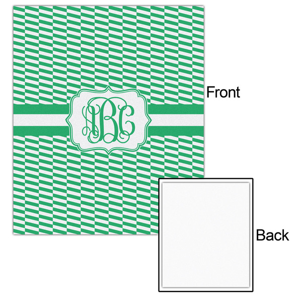 Zig Zag 20x24 - Matte Poster - Front & Back