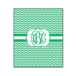 Zig Zag Wood Print - 20x24 (Personalized)