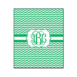 Zig Zag Wood Print - 20x24 (Personalized)