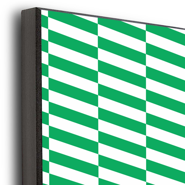 Zig Zag 20x30 Wood Print - Closeup