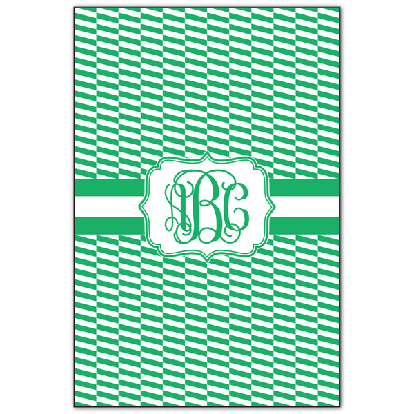 Custom Zig Zag Wood Print - 20x30 (Personalized)