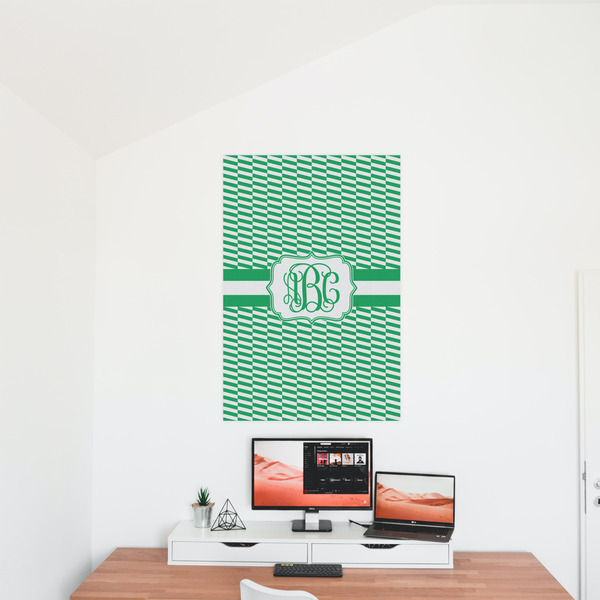 Zig Zag 24x36 - Matte Poster - On the Wall