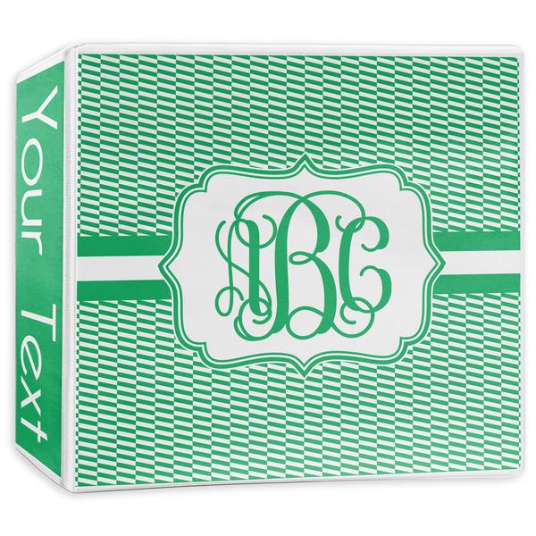 Custom Zig Zag 3-Ring Binder - 3 inch (Personalized)