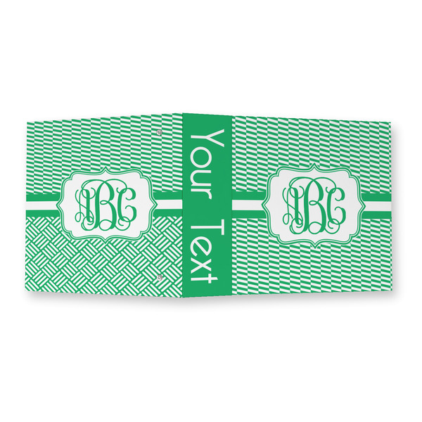 Zig Zag 3 Ring Binders - Full Wrap - 2" - OPEN OUTSIDE