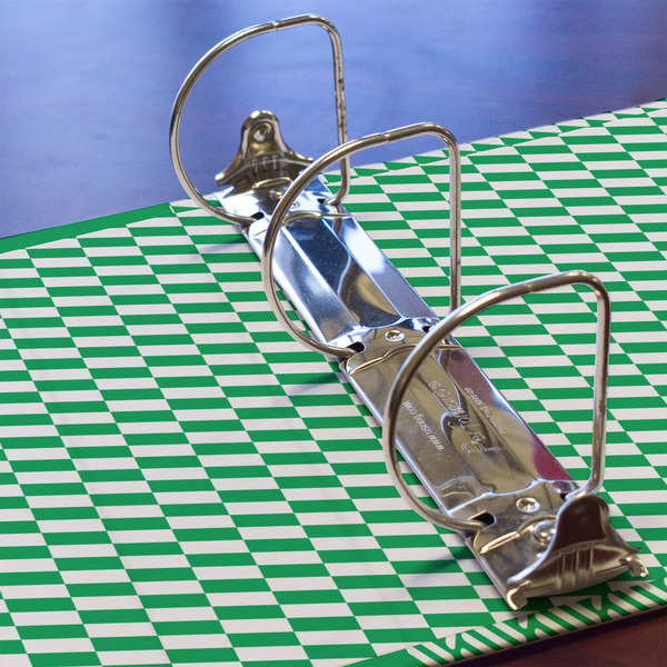 Zig Zag 3 Ring Binders - Full Wrap - 3" - DETAIL