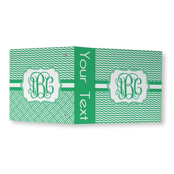 Zig Zag 3 Ring Binders - Full Wrap - 3" - OPEN OUTSIDE