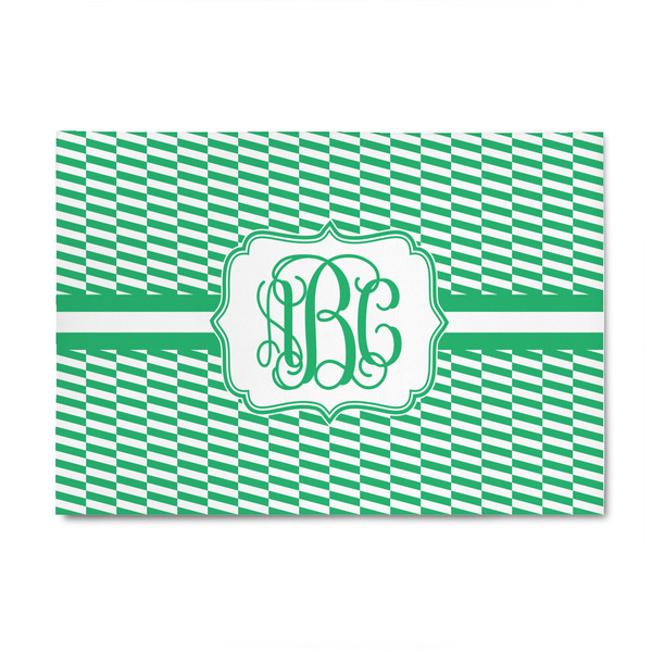 Custom Zig Zag 4' x 6' Indoor Area Rug (Personalized)