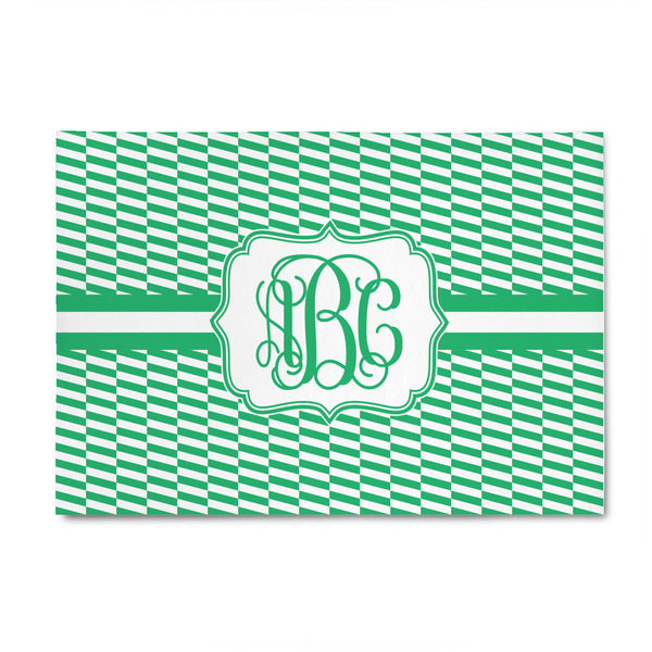 Custom Zig Zag 4' x 6' Patio Rug (Personalized)