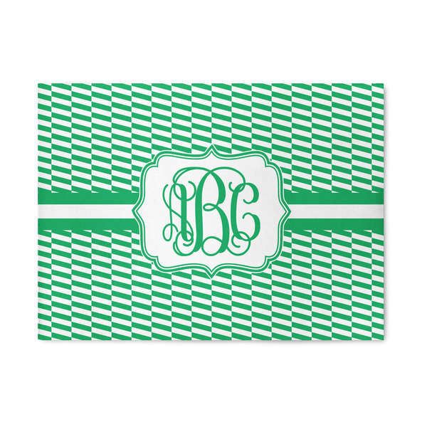 Custom Zig Zag 5' x 7' Patio Rug (Personalized)