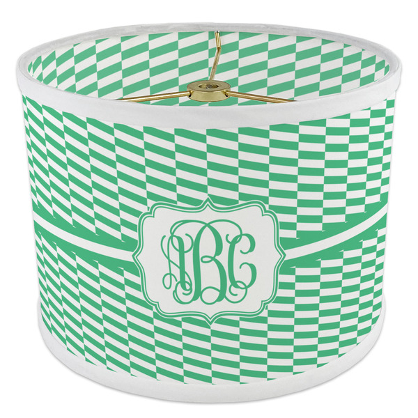 Zig Zag 8" Drum Lampshade - ANGLE Poly-Film