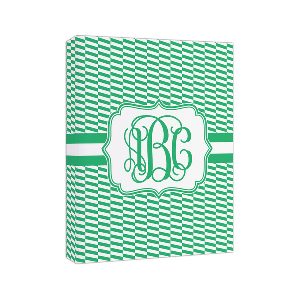 Zig Zag 8x10 - Canvas Print - Angled View