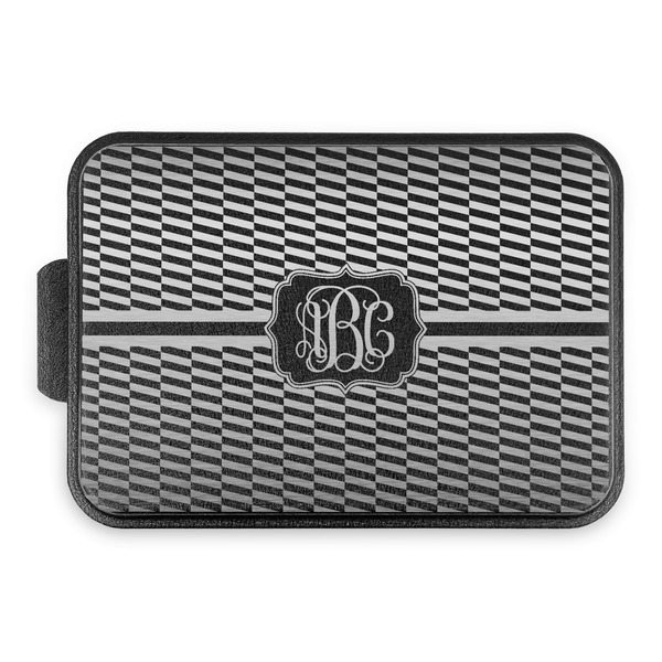 Zig Zag Aluminum Baking Pan - Black Lid - FRONT