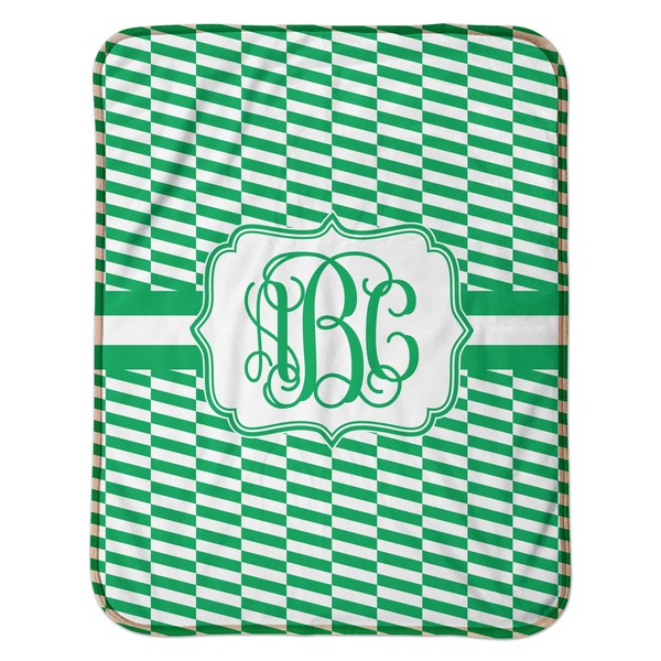 Zig Zag Baby Sherpa Blanket - Flat