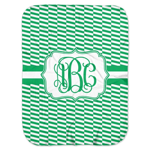 Custom Zig Zag Baby Swaddling Blanket (Personalized)