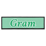 Zig Zag Bar Mat - Large (Personalized)