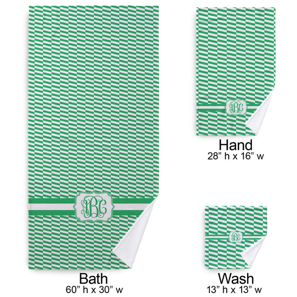 Zig Zag Bath Towel Sets - 3-piece - Approval