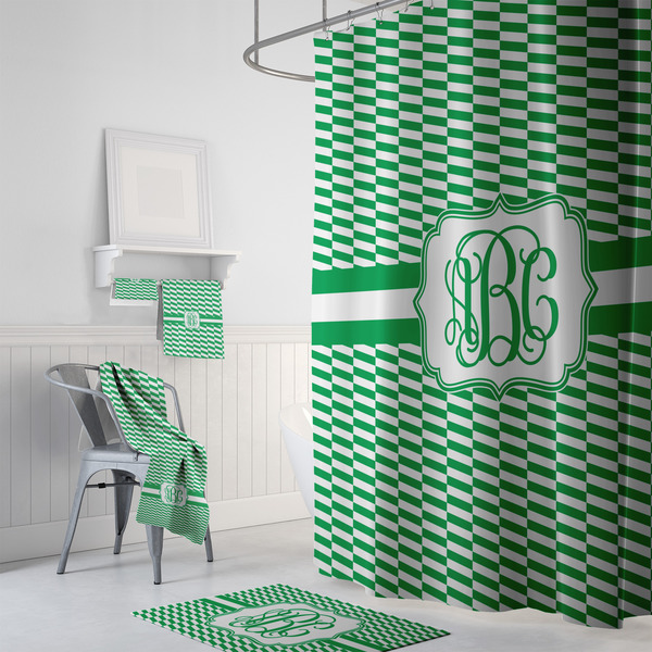 Zig Zag Bath Towel Sets - 3-piece - In Context