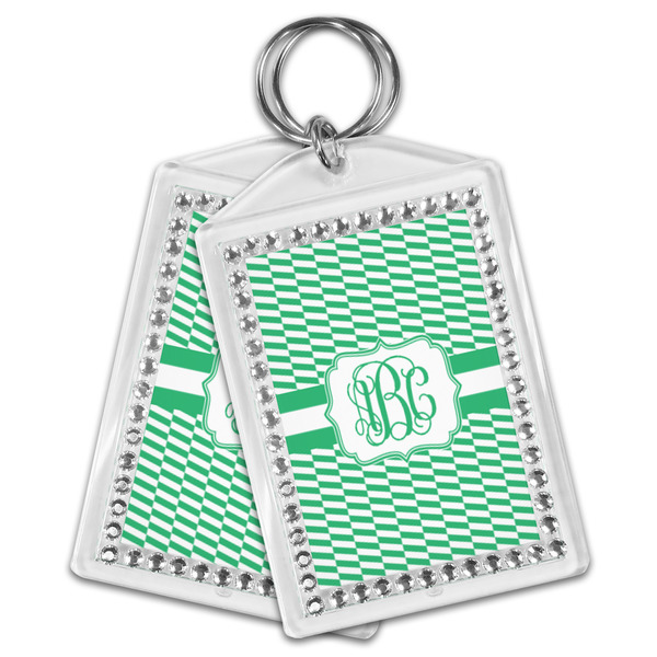 Zig Zag Bling Keychain - MAIN