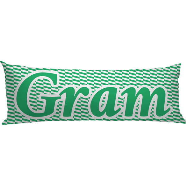 Custom Zig Zag Body Pillow Case (Personalized)
