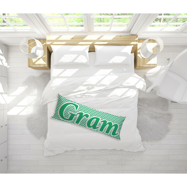 Zig Zag Body Pillow - LIFESTYLE