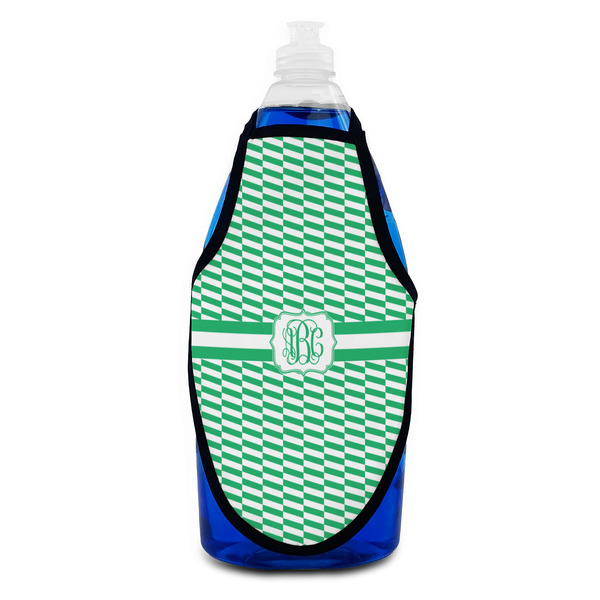 Zig Zag Bottle Apron - Soap - FRONT