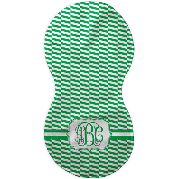 Zig Zag Burp Peanut Shaped Flat