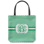 Zig Zag Canvas Tote Bag - Small - 13"x13" (Personalized)