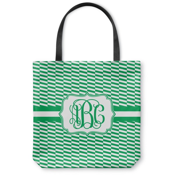 Custom Zig Zag Canvas Tote Bag (Personalized)