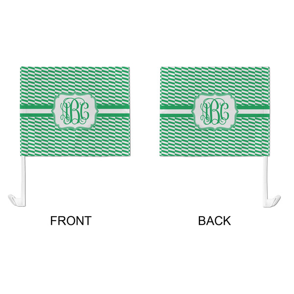 Zig Zag Car Flag - Large - APPROVAL