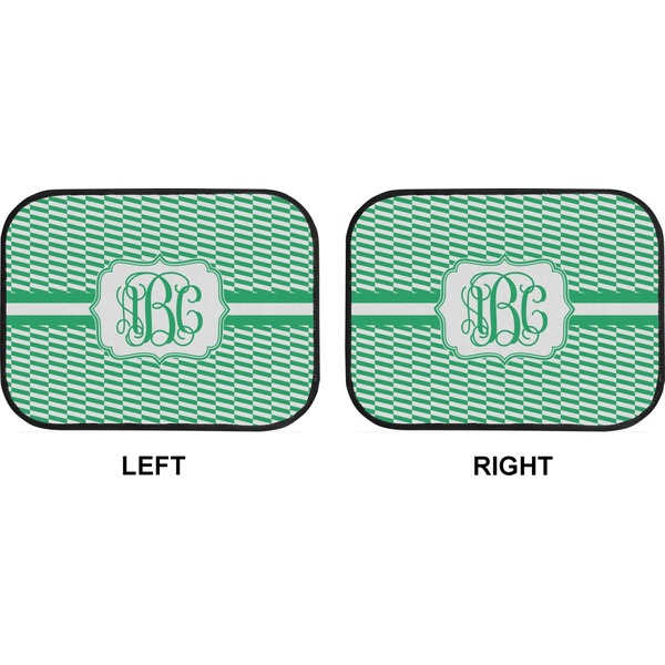 Zig Zag Car Floor Mats (Back Seat) (Approval)