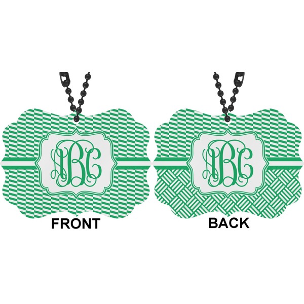 Zig Zag Car Ornament (Approval)