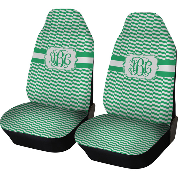 Custom Zig Zag Car Seat Covers (Set of Two) (Personalized)