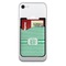 Zig Zag Cell Phone Credit Card Holder w/ Phone
