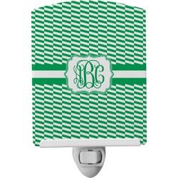 Zig Zag Ceramic Night Light (Personalized)