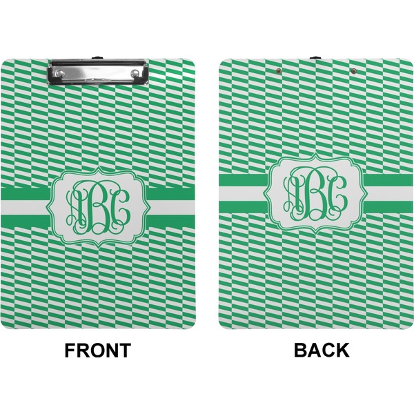 Zig Zag Clipboard (Letter) (Front + Back)