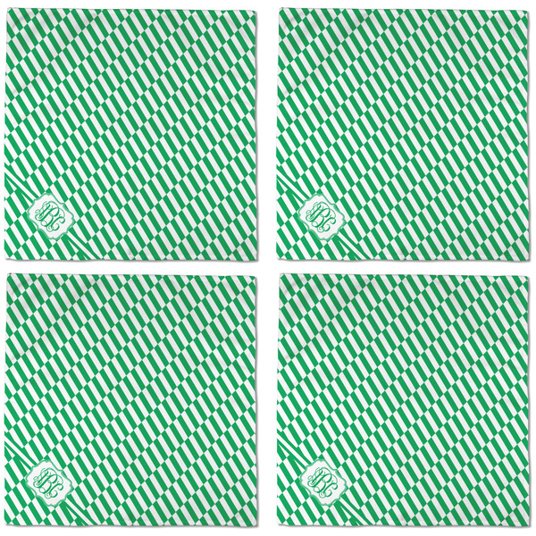 Zig Zag Cloth Napkins - Personalized Dinner (APPROVAL) Set of 4